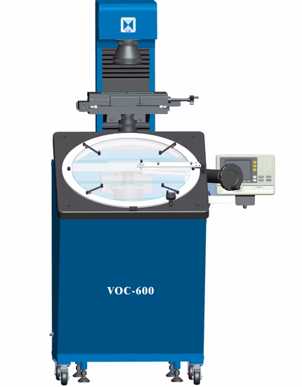 Comparador óptico de contorno com lente objetiva 5X (VOC600)