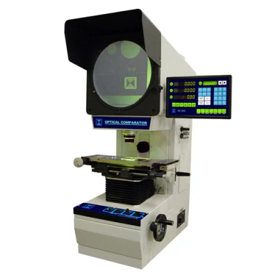 Comparador óptico de bancada vertical para inspeção e medição (VOC